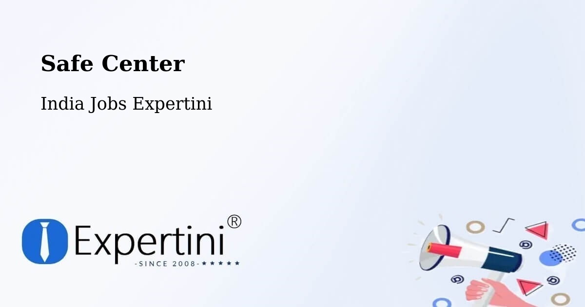 Safety Center – Mandasa - India Jobs Expertini